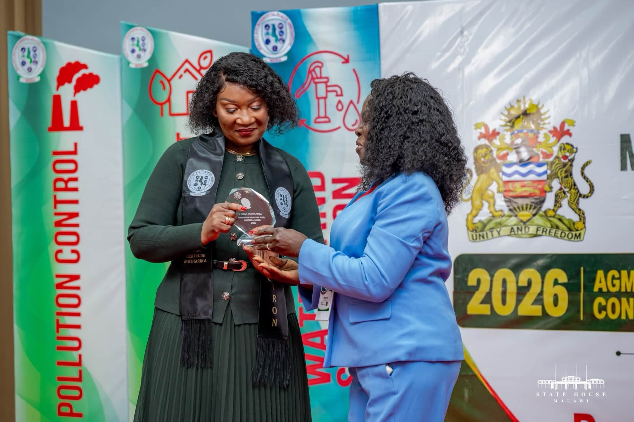 FIRST LADY NAMED PATRON FOR MALAWI ENVIRONMENTAL HEALTH ASSOCIATION OF MALAWI 